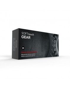 Γάντια νιτριλίου SOFT Touch Gear-Mαύρο