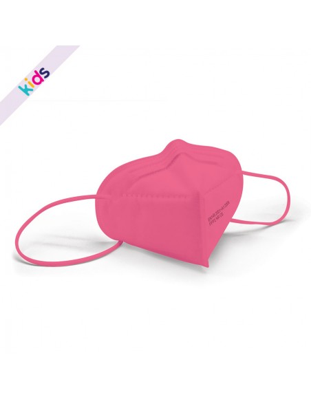 FFP2 παιδική μάσκα προστατευτική - ροζ