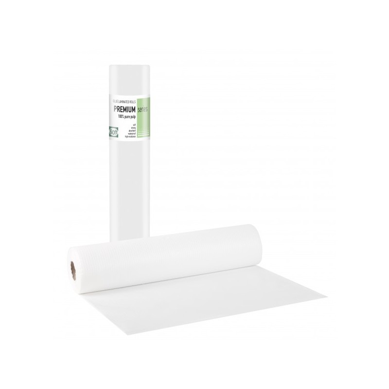 PREMIUM STANDARD Πλαστικό + Χαρτί Λευκό - 58cm x 50m