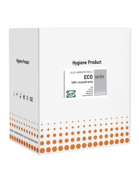 ECO STANDARD Ανακυκλωμένος πολτός ECO + κόλλα Pe - 68cm x 50m