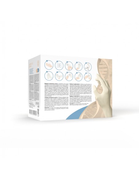 Χειρουργικά γάντια με πούδρα 8,8 grams