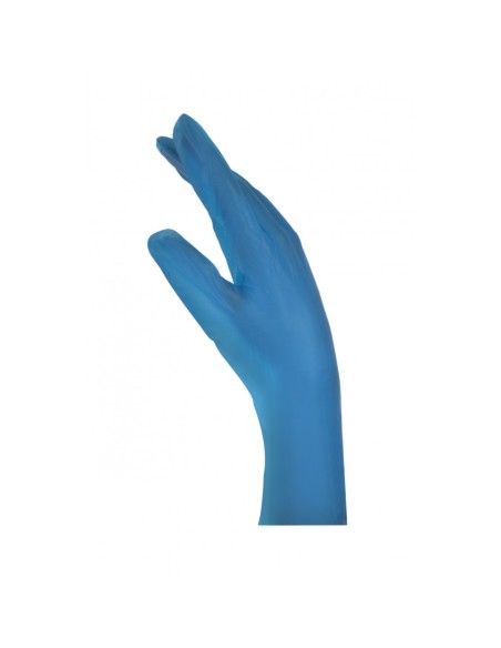 Touch Γάντια Βινυλίου - Μπλε με πούδρα