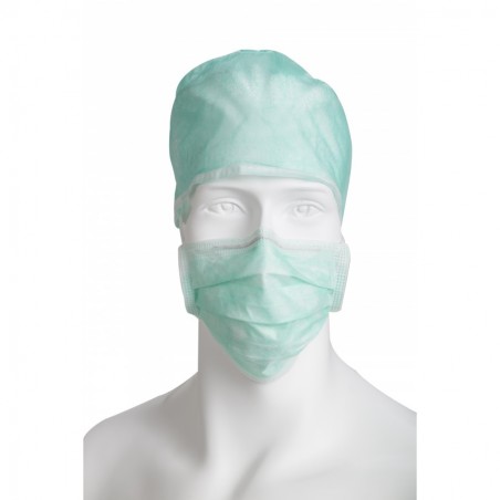 Μάσκα 3ply με λάστιχο - Ροζ