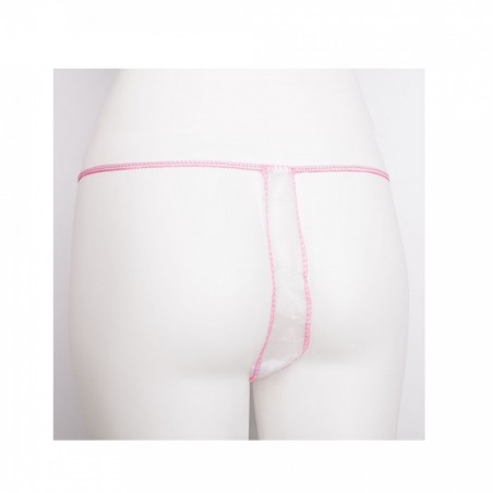 Εσώρουχο Γυναικείο Non-Woven Tanga Λευκό (100τμχ)