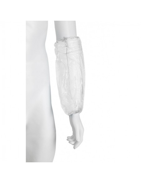 Μανίκια πλαστικά προστασίας λευκά