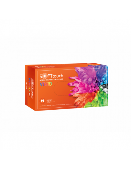 Vivid Γάντια Νιτριλίου - Πορτοκαλί