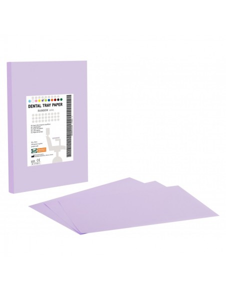 Χαρτί οδοντιατρικής ταμπλέτας - Μωβ