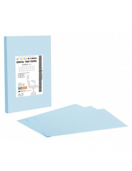 Χαρτί οδοντιατρικής ταμπλέτας - Γαλάζιο