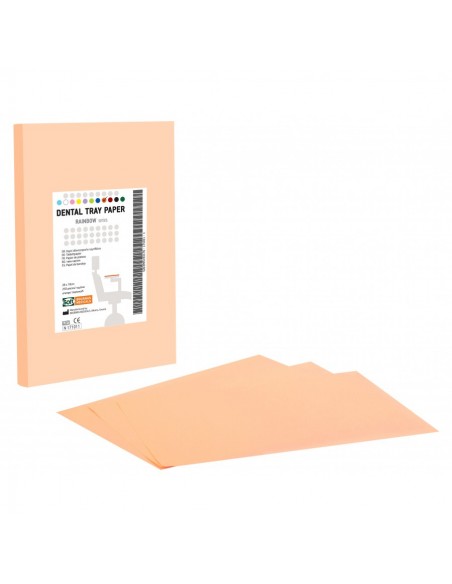 Χαρτί οδοντιατρικής ταμπλέτας - Πορτοκαλί