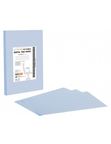 Χαρτί οδοντιατρικής ταμπλέτας - Μπλε