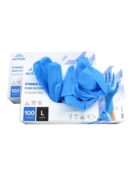 Synmax Εξεταστικά Συνθετικά Γάντια – Γαλάζια