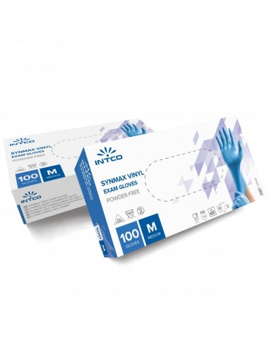 Synmax Εξεταστικά Συνθετικά Γάντια – Γαλάζια