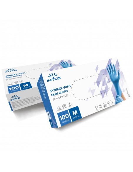 Synmax Εξεταστικά Συνθετικά Γάντια – Γαλάζια